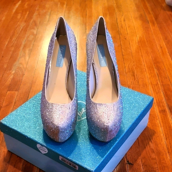 Betsey Johnson Shoes Blue By Betsey Johnson Heels Poshmark
